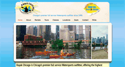 Desktop Screenshot of kayakchicago.com